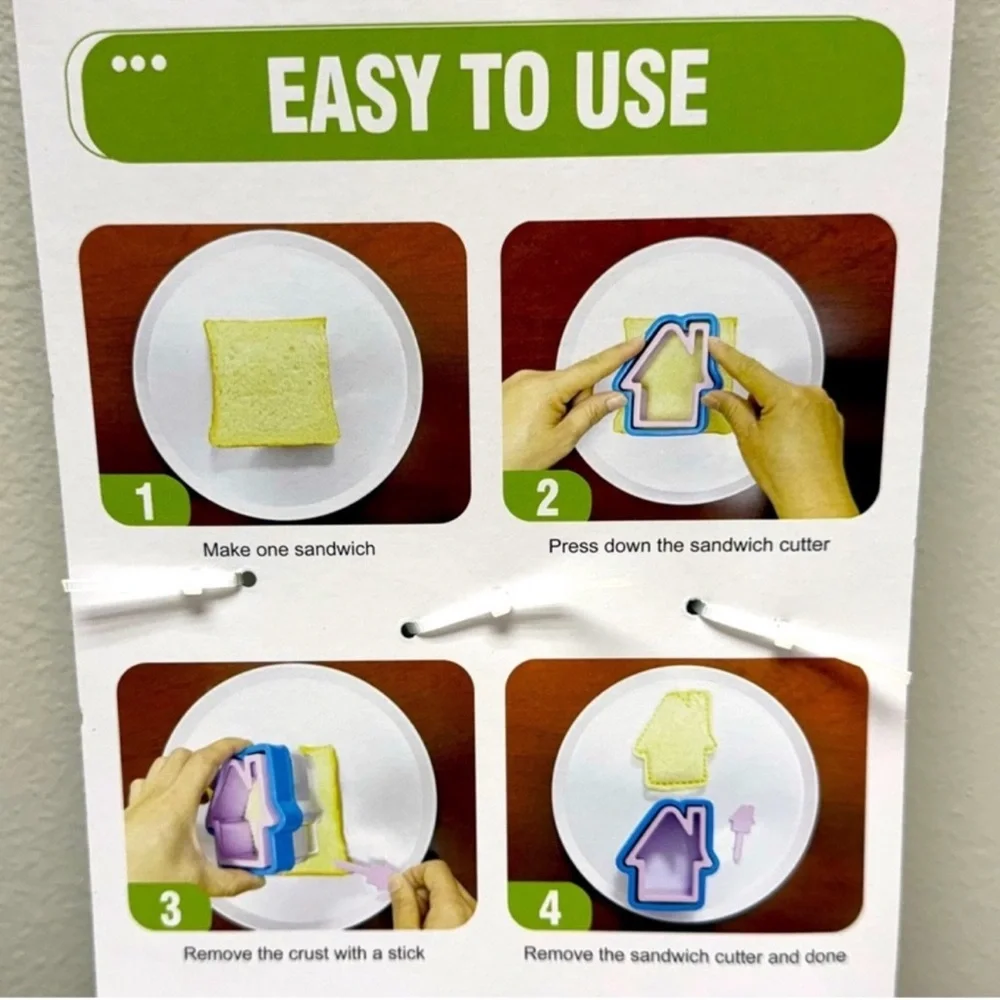 3 for $15 SALE Sandwich Cutter Set: house, star, square by Target Bullseye